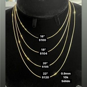 Chain 10kt Gold
